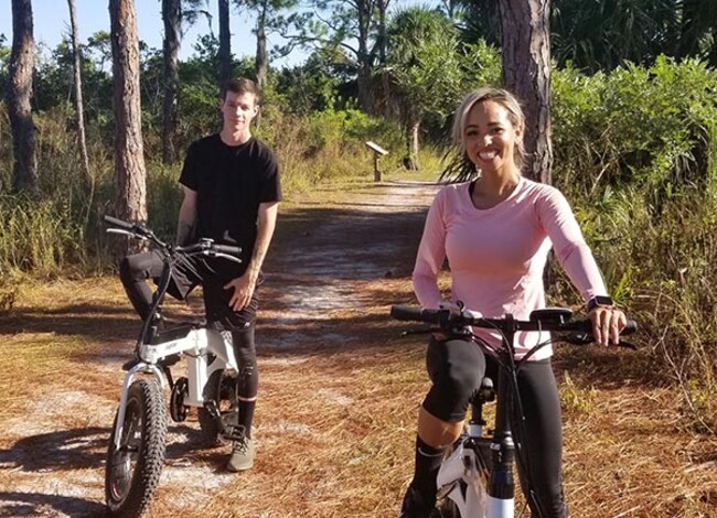 JupiterBike riders on the trail