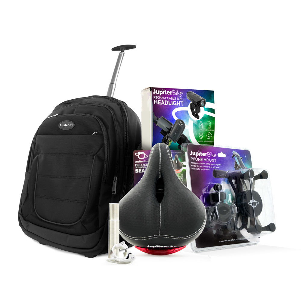 JupiterBike Accessory Pack  for DLX v2.0 only