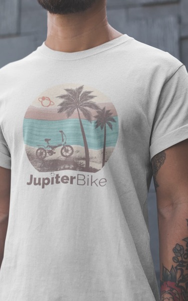 Jupiter Bike Sunset Unisex T-Shirt