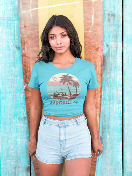 Jupiter Bike Sunset Unisex T-Shirt