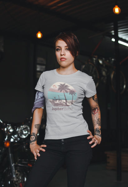 Jupiter Bike Sunset Unisex T-Shirt