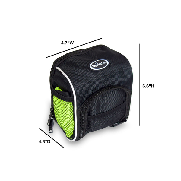 Handlebar Bag with Waterproof Cover for All JupiterBikes alternate view