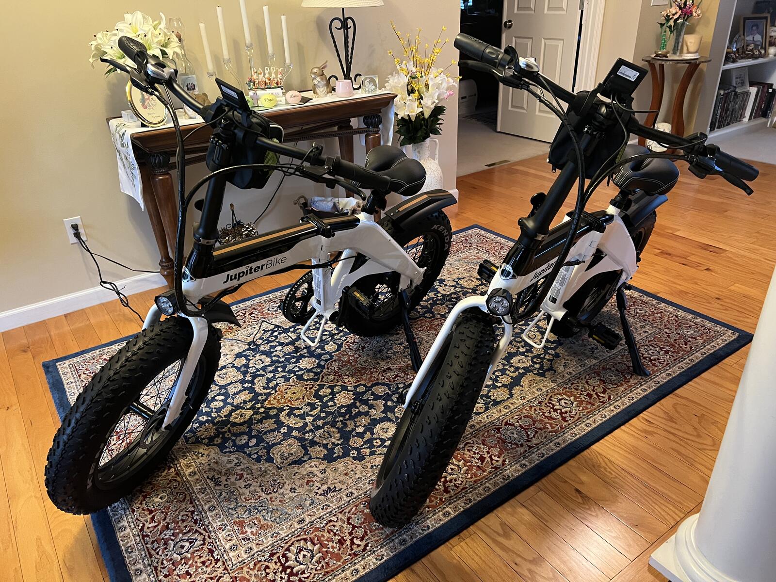 jupiter bike unisex 10 in. dia. electric folding bicycle JupiterBike 750W Defiant ST All-Terrain Step-Thru Fat Tire Ele The Ultimate Folding Electric Bike Striking lines JupiterBike Discovery X5 Folding Electric
